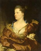 Hyacinthe Rigaud Portrait of Elisabeth Le Gouy painting